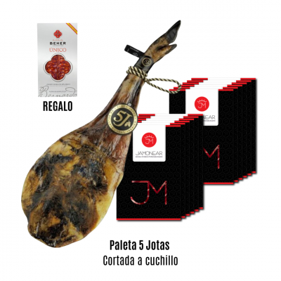 PACK 15 Sobres Paleta 5 JOTAS Cortada a Cuchillo - 100 gramos